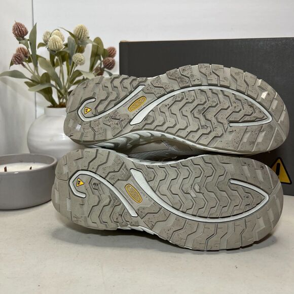 Keen Utility Dillon Carbon Toe Sneakers Work and Safety Silver Birch Women's 6 W - Picture 8 of 11